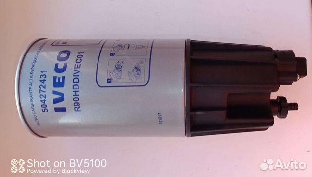 Топливный фильтр с колбой