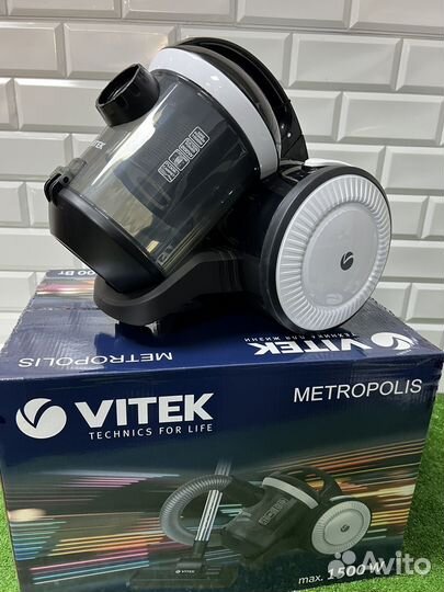 Пылесос Vitek 1500W контейнер