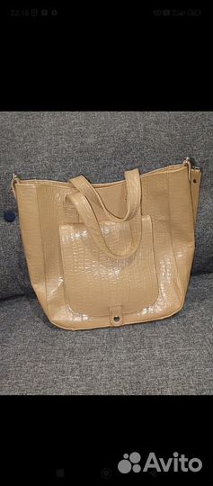 Кожаная женская сумка