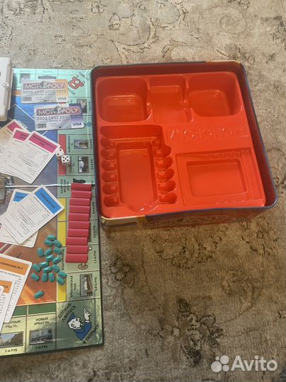 Монополия на запчасти с банковскими картами