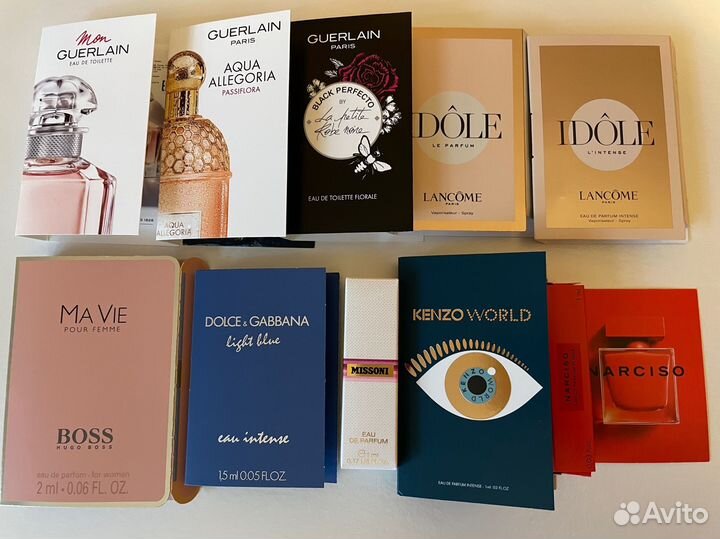 Парфюмерия пробники