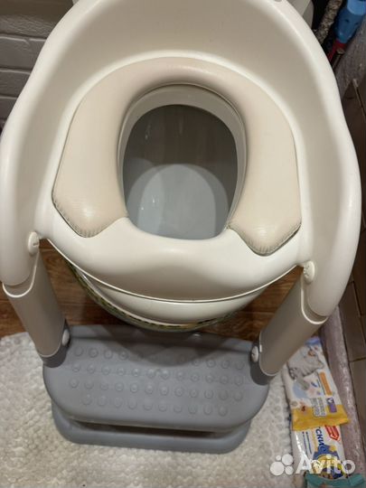 Сидушка на унитаз со ступенькой