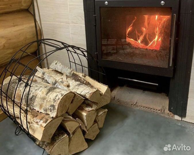 Дровница поленница напольная переносная корзина