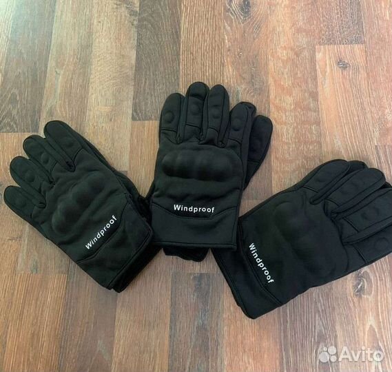 Перчатки тактические утеплённые с костяшками