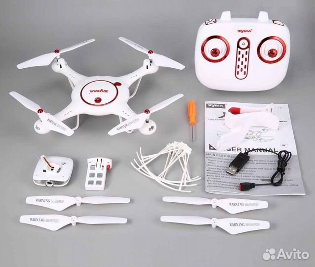 Квадрокоптер Syma X5UW-D с FPV камерой 2.4G