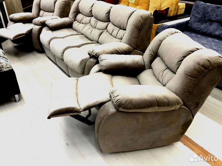 Диван угловой модульный прямой раскладной