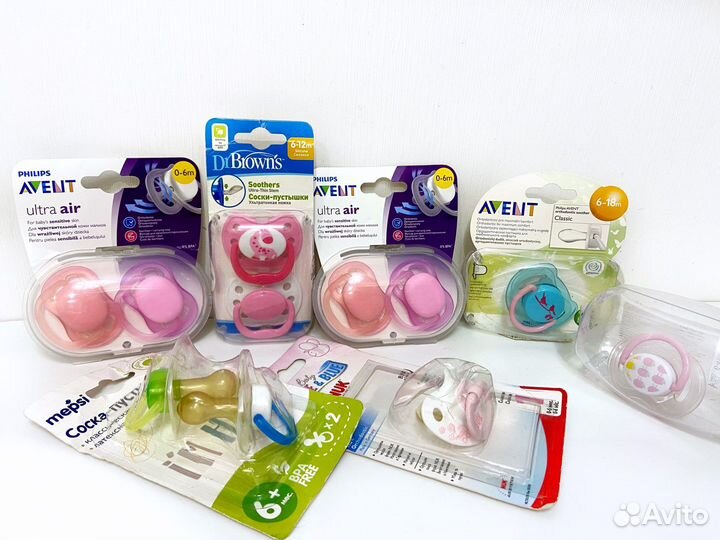 Бутылочки пустышки соски Avent новые