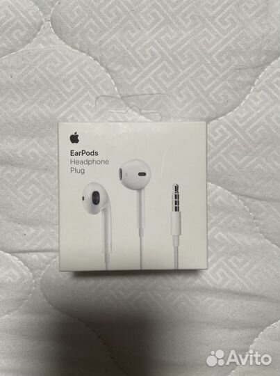 Наушники apple earpods 3.5 mm headpnone Plug Ориги