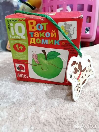 IQ пазл макси для малышей настольная игра