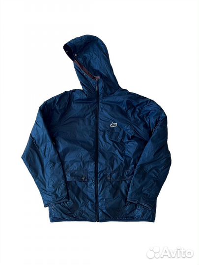 Микропуховик peaceful hooligan blue navy / orange