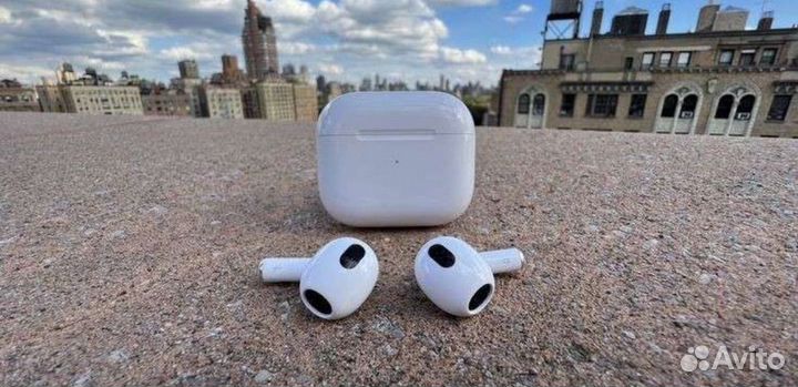 AirPods 3 (2023) доставка бесплатно плюс чехол