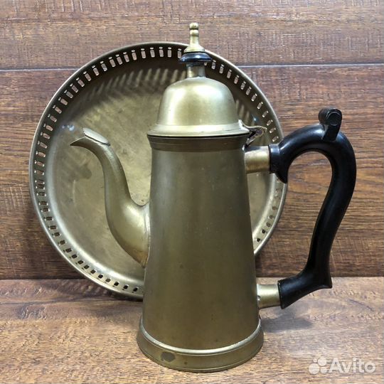 Сервиз кофейный латунь