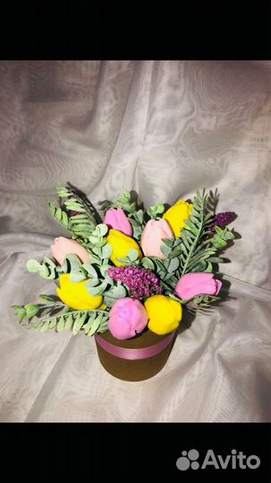 Букет из мыла