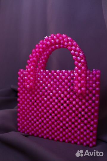 Cумка из бусин ручной работы