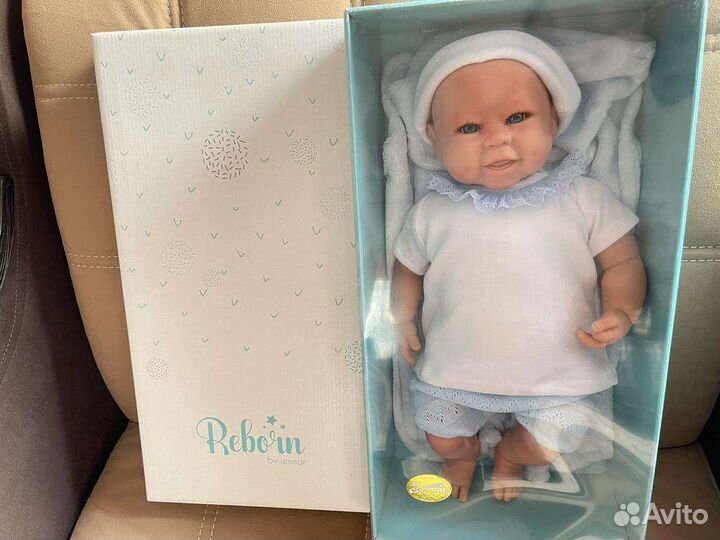 Кукла пупс Реборн силиконовая