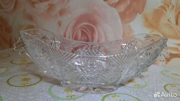 Хрустальная салатница