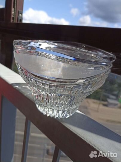 Конфетница, салатник хрусталь