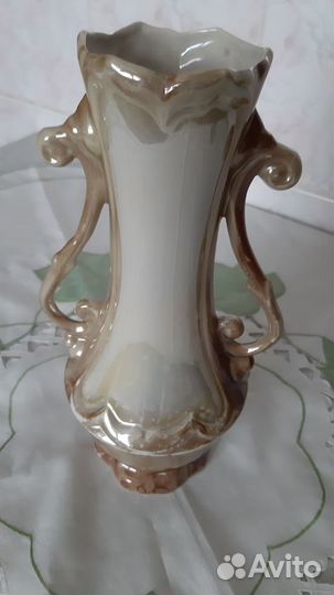 Вазочка керамика глазурь, объёмный декор. Новая