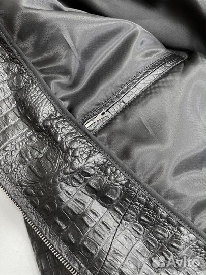 Кожаная мужская куртка на заказ пошив
