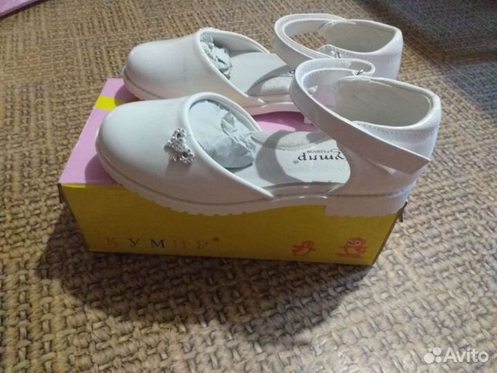 Туфли детские для девочки 28раз по стельке 18.5