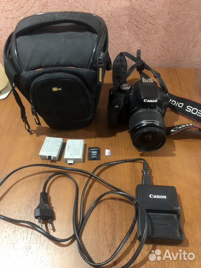 Зеркальный фотоаппарат canon EOS 500d