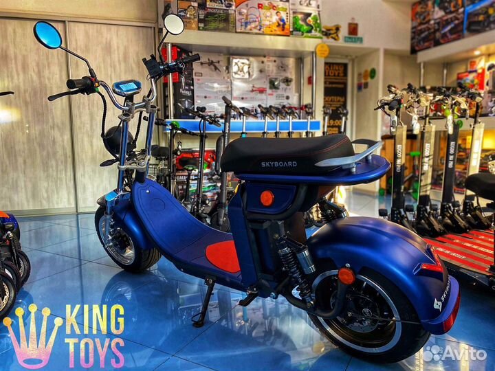 Электроскутер Citycoco SkyBoard BR4000 Fast Editio