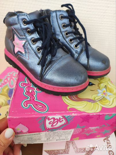 Ботинки демисезонные для девочки