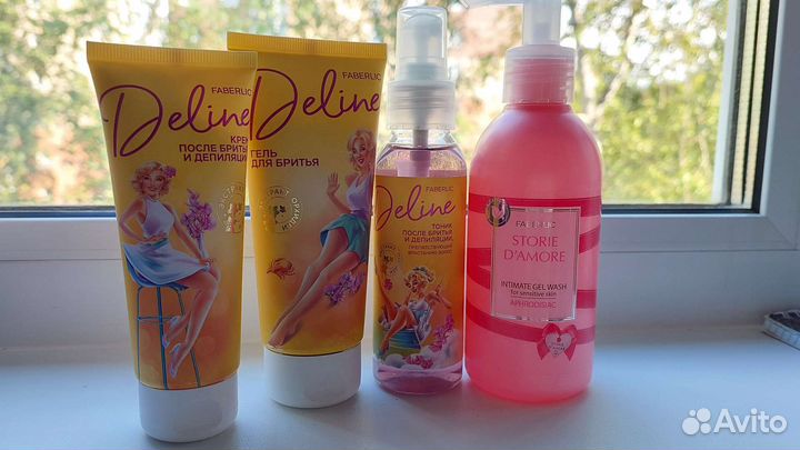 Faberlic средства для бритья и интимной гигиены