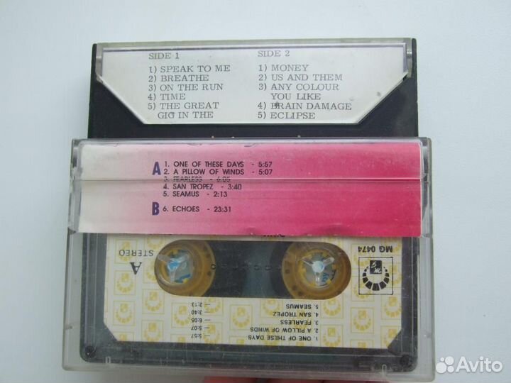 Аудиокассеты и видеокассеты VHS, DVD, CD