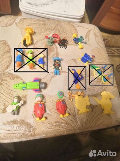 Игрушки киндер 90-х. Старые