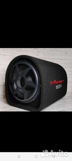 Сабвуфер pioneer dv 10 1600W активный с усилителем