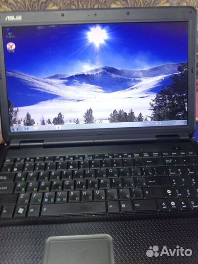 Ноутбук Асус к50 с