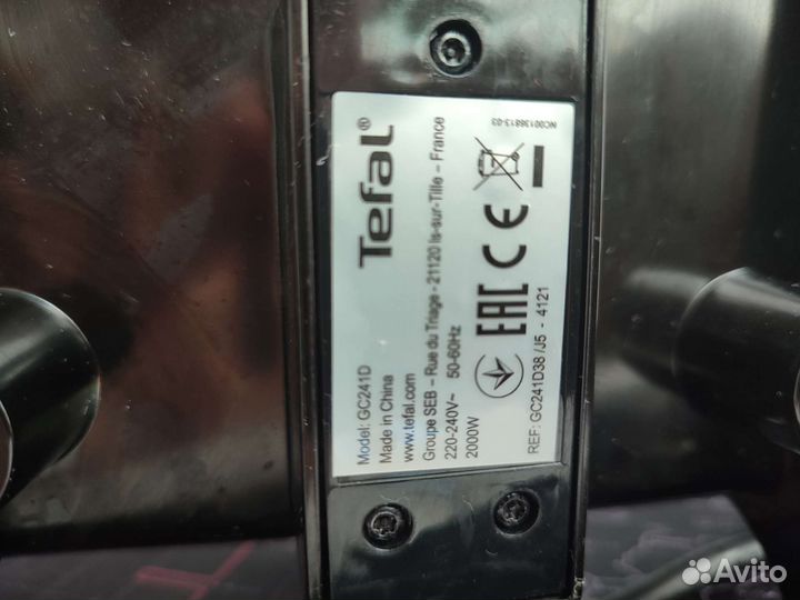 Электрогриль tefal