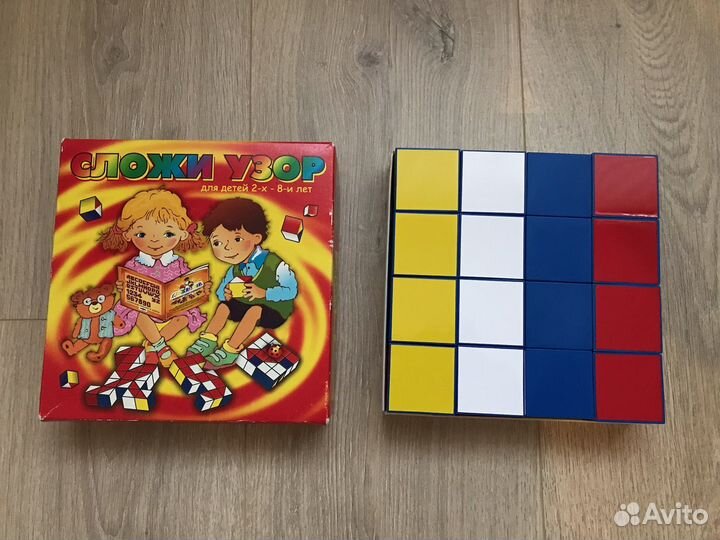 Кубики Сложи узор