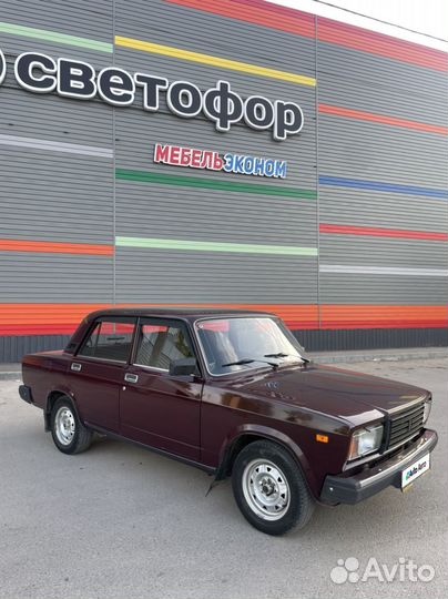 ВАЗ 2107 1.6 МТ, 2007, 31 400 км