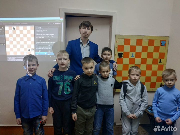 Обучение шахматам (тренер)