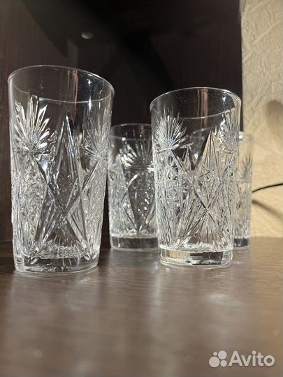 Хрустальные стаканы СССР