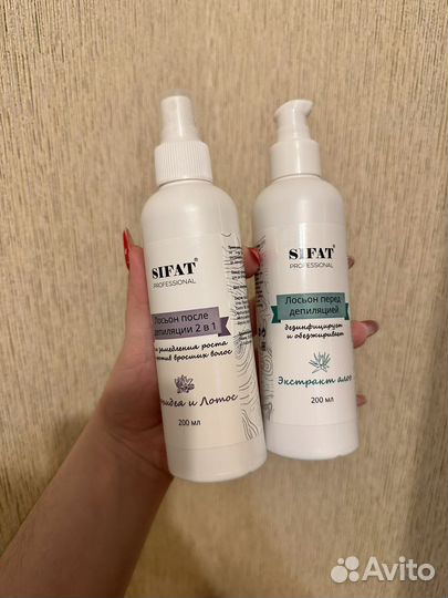 Sifat лосьон перед и после депиляции