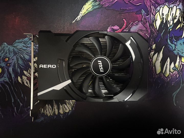 Видеокарта MSI AMD Radeon RX 550 aero ITX OC 4G