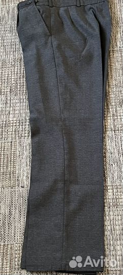 Школьный костюм для мальчика 128 серый