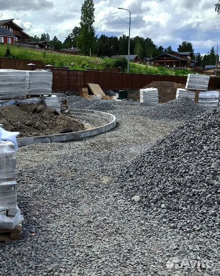 Щебень гравийный с доставкой