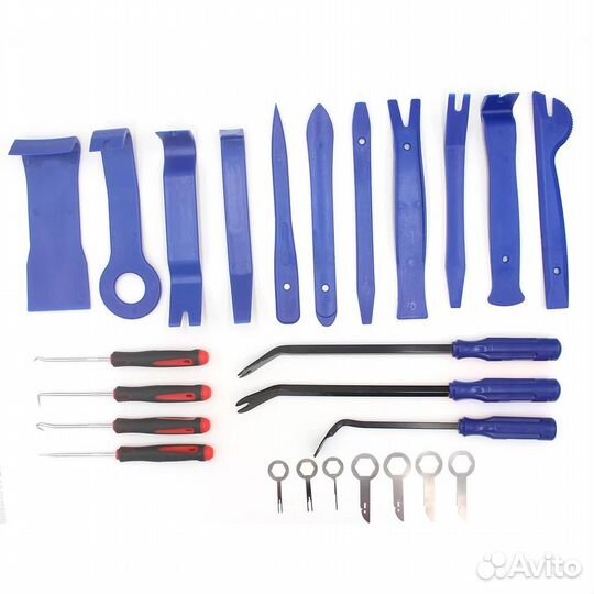 Инструмент для снятия обшивки автомобиля, набор, специнструмент для авто, лопатки пластиковые, съемн