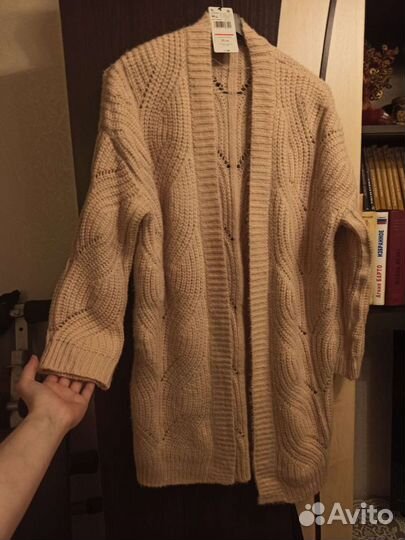 Кардиган женский длинный Mango