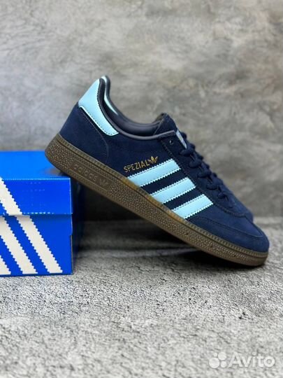 Кроссовки Adidas Handball Spezial Navy Gum