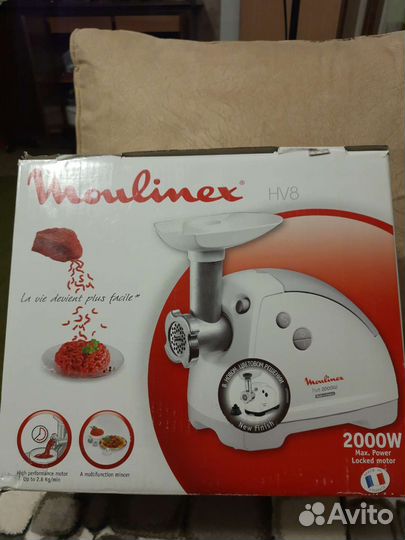 Мясорубка moulinex hv8