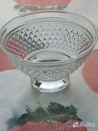 Креманки хрустальные
