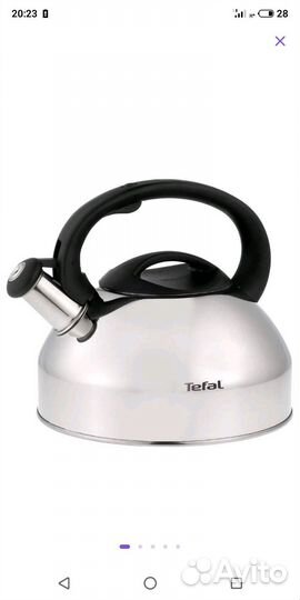 Чайник для плиты Tefal C7922024 новый 3 литра
