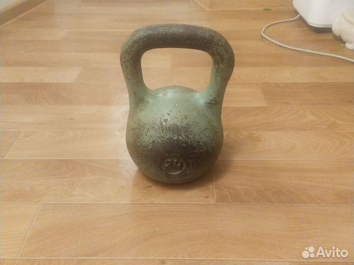 Гиря 24 кг СССР