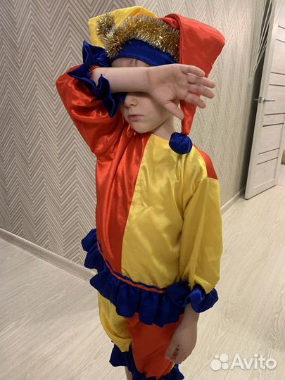 Костюм шута для мальчика 122