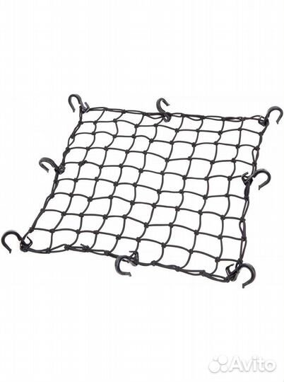 Сетка багажная 38х38 (6 крючков)